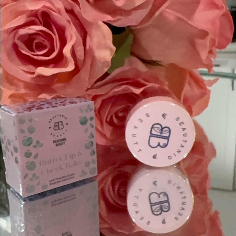 Beautaniq Beauty Butter Lip & Cheek Balm Pot, Peach Blush 🍑